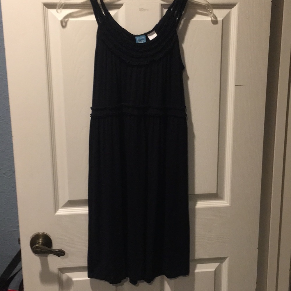 Barney’s CO OP Black cotton dress